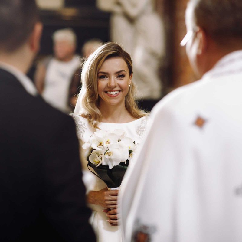 Religious ceremony at Saint Thomas More Catholic Church